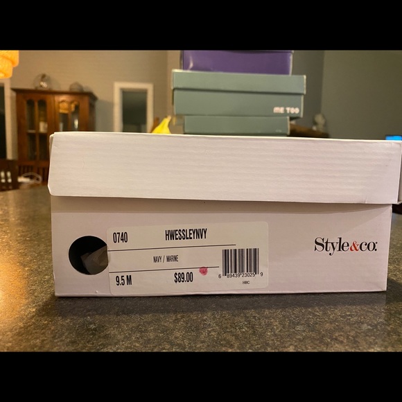 BNIB Style&co. Blue Booties - Picture 5 of 5